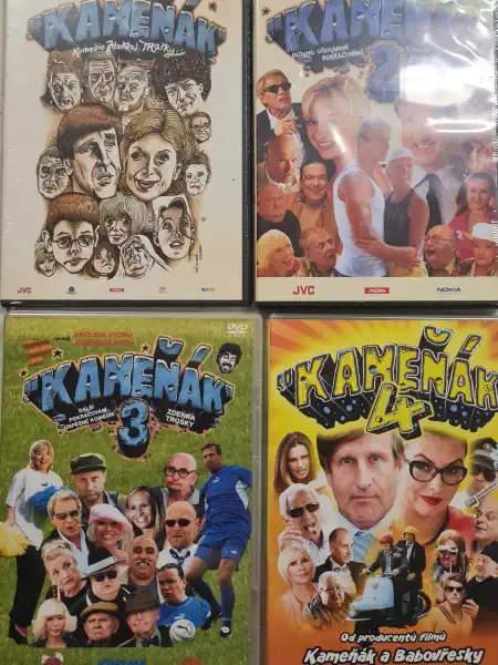 Kolekce Kameňák 4x DVD plast,slim