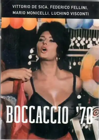 Boccaccio '70 - Federico Fellini - DVD ( originální znění s českými titulky )