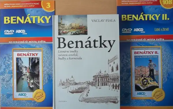 Kolekce Benátky ( 1 kniha + 2x DVD )