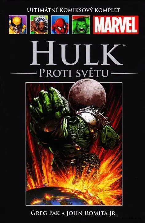 Ultimátní komiksový komplet H54 HULK - PROTI SVĚTU /bazarové zboží/