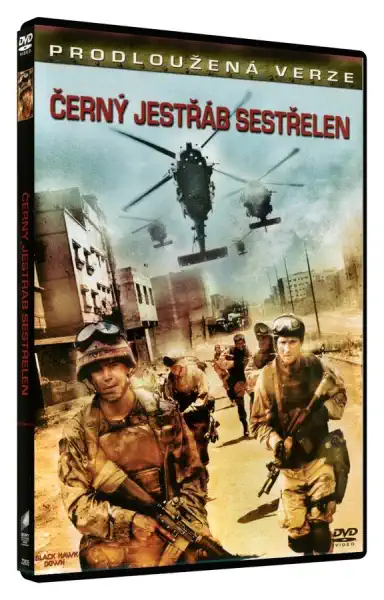 Černý jestřáb sestřelen - DVD plast