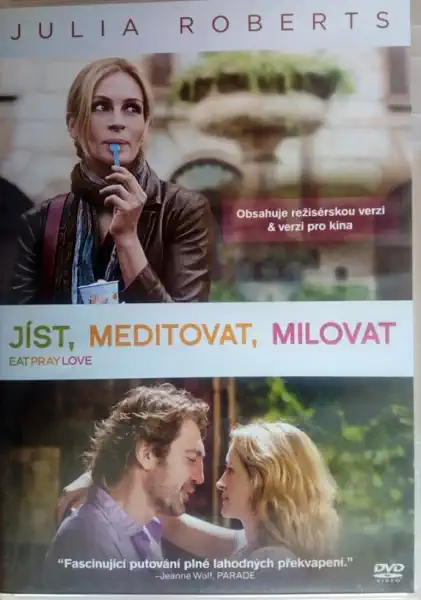 Jíst, meditovat, milovat - DVD plast