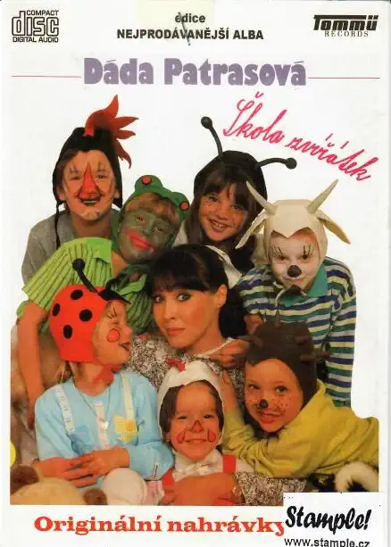 Dáda Patrasová - škola zvířátek - CD papírov pošetka