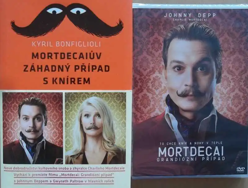 Kolekce Mortdecai - Kyril Bonfiglioli + DVD DÁREK