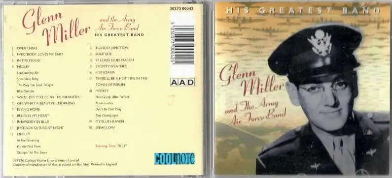 Glenn Miller and The Army Air Force Band - CD