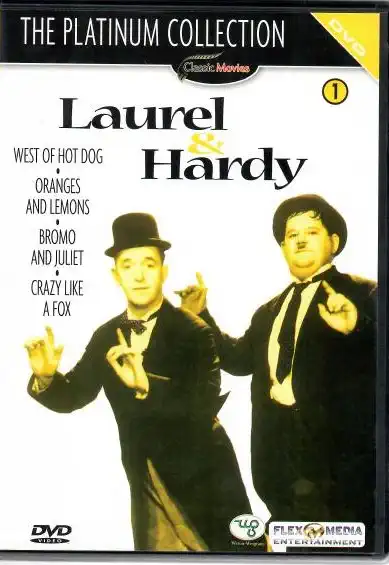 Laurel a Hardy - The Platinum Collection 1 - DVD plast