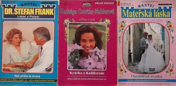 Knižní kolekce - 3 ks ( bazarové zboží )