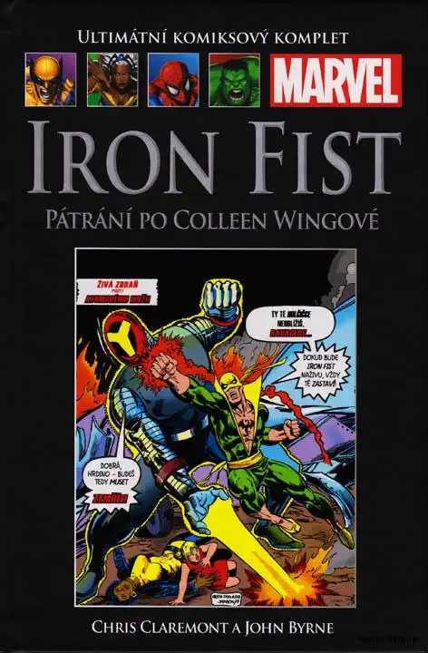 Ultimátní komiksový komplet H115 IRON FIST - PÁTRÁNÍ PO COLLEEN WINGOVÉ