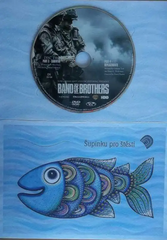 Bratrstvo neohrožených / Band of brothers 3/4 - dárková obálka  (bazarové zboží) DVD