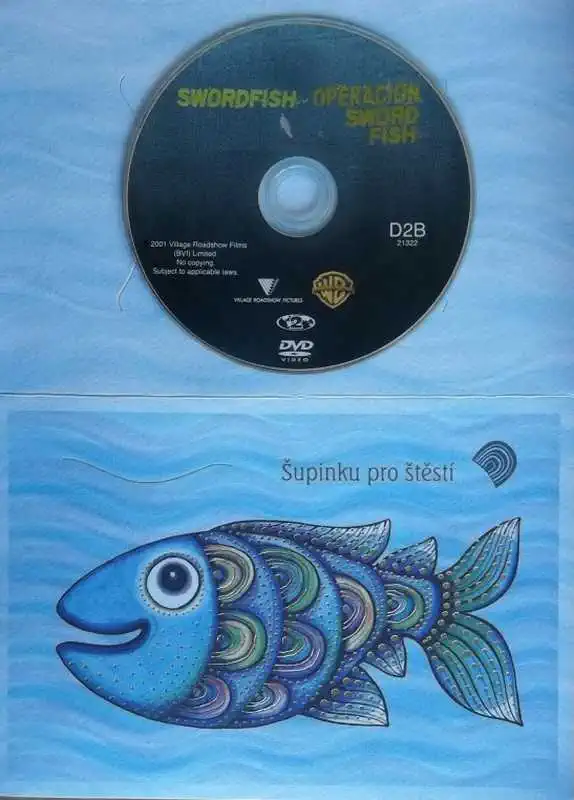 Swordfisch: operace hacker - dárková obálka (bazarové zboží) DVD