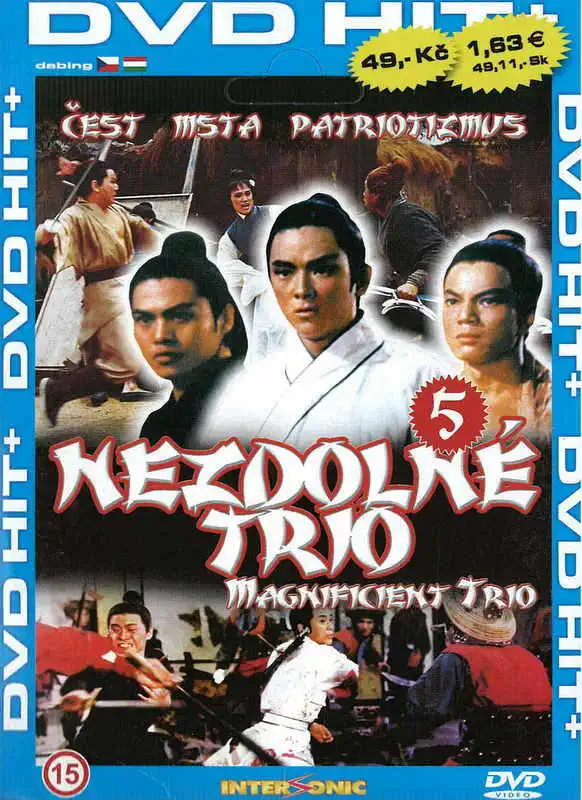Nezdolné trio ( pošetka ) - DVD