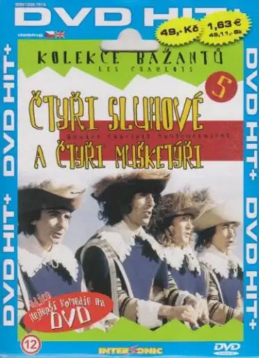 Bažanti 05 - Čtyři sluhové a čtyři mušketýři ( pošetka, slim ) DVD