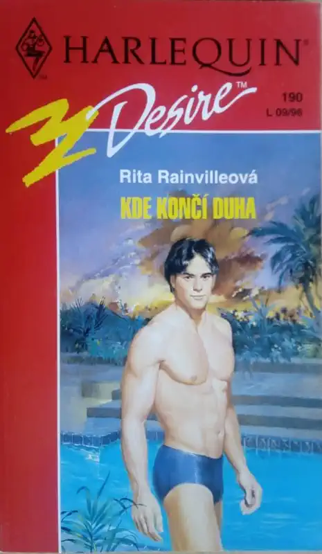 Harlequin: Kde končí duha - R.Rainvilleová (bazarové zboží)