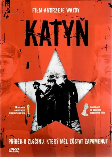 Katyň - DVD plast - bazarové zboží 