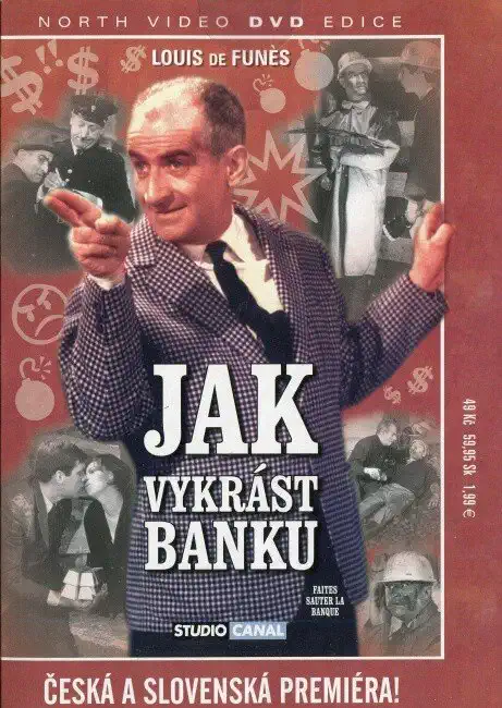 Jak vykrást banku - DVD pošetka
