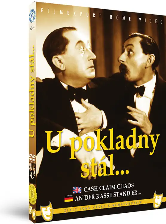 U pokladny stál DVD Box