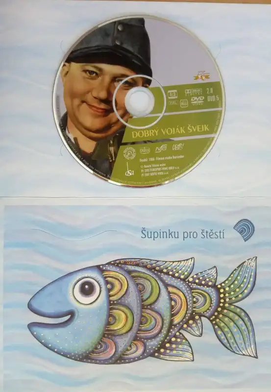 Dobrý voják Švejk (dárková obálka) DVD