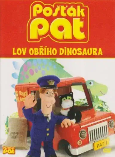 Pošťák Pat - Lov obřího dinosaura - DVD digipack /bazarové zboží/