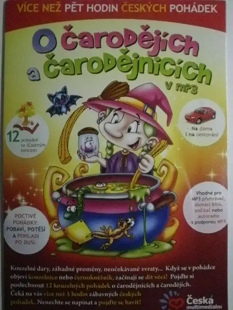 O čarodějích a čarodějnicích v mp3 CD