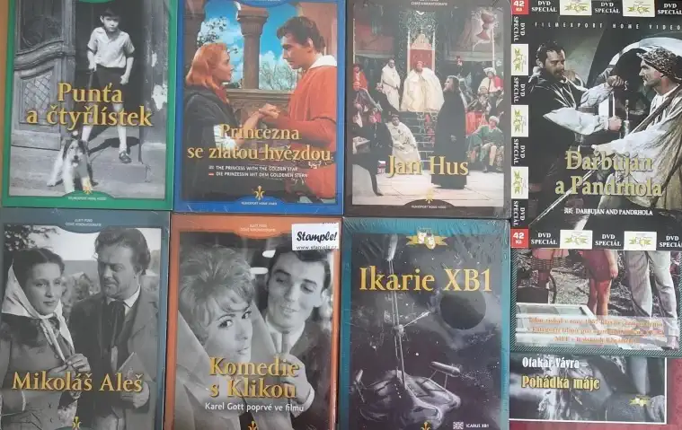 Kolekce starý český film 5. - 6DVD + 3DVD dárek