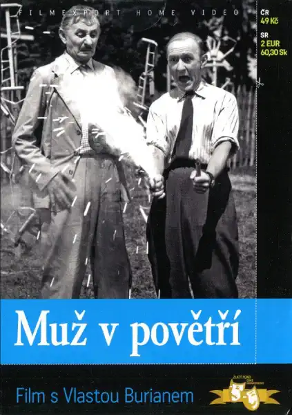 Muž v povětří - papírová pošetka DVD