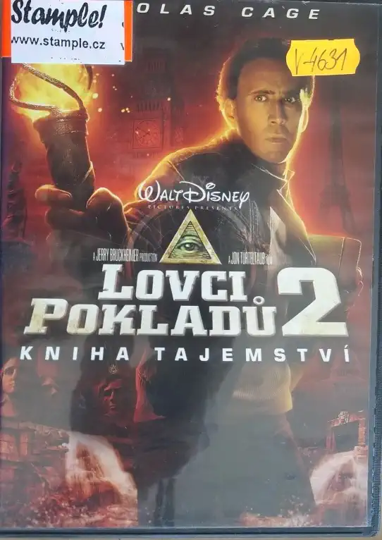 Lovci pokladů: Kniha tajemství DVD (bazarové zboží)