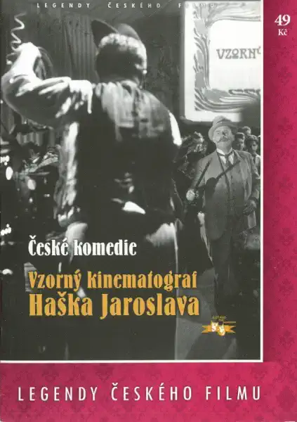 Vzorný kinematograf Haška Jaroslava - papírová pošetka DVD