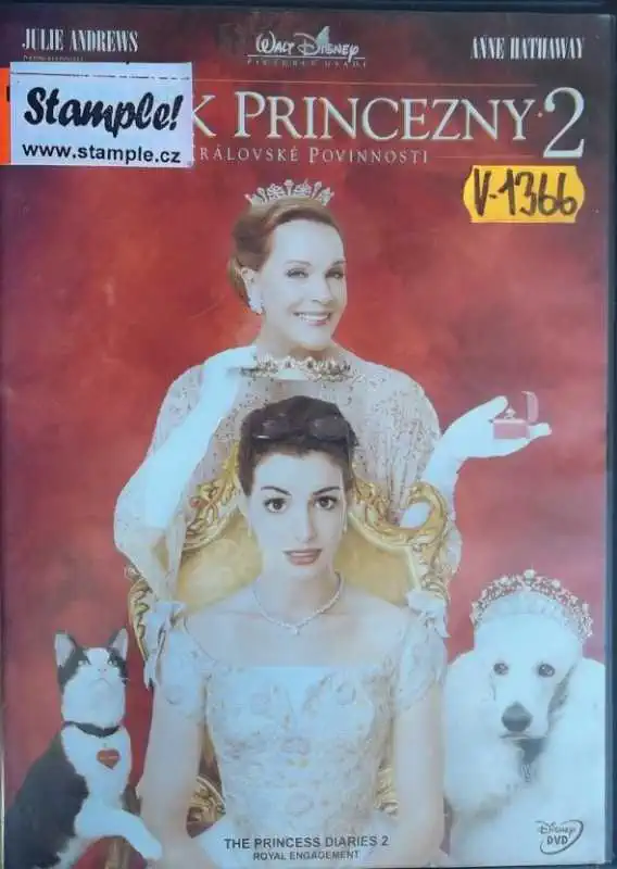 Deník princezny 2 - DVD (bazarové zboží)