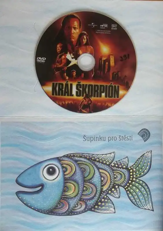 Král škorpión (dárková obálka - bazarové zboží) DVD