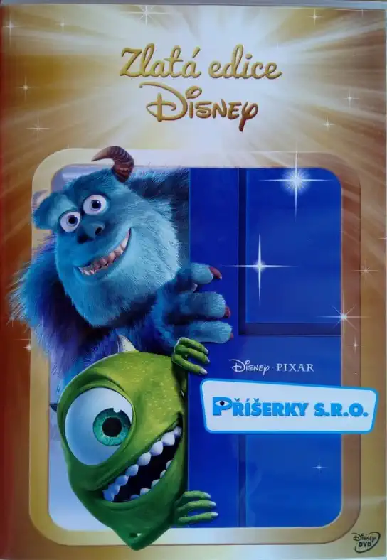 Příšerky s.r.o. DVD zlatá edice plast /bazarové zboží/