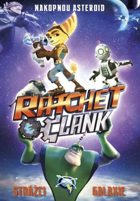 Ratchet a Clank: Strážci galaxie DVD plast 
