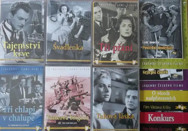 Kolekce starý český film 12. - 6DVD Plast + 4DVD zdarma