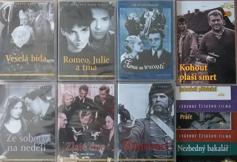 Kolekce starý český film 13. - 6DVD Plast + 4DVD zdarma