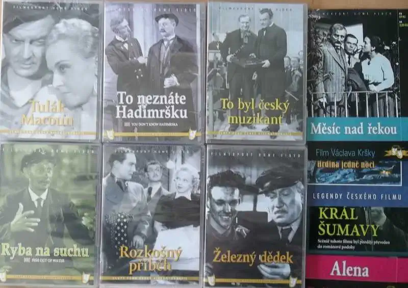 Kolekce starý český film 14. - 6DVD Plast + 4DVD zdarma