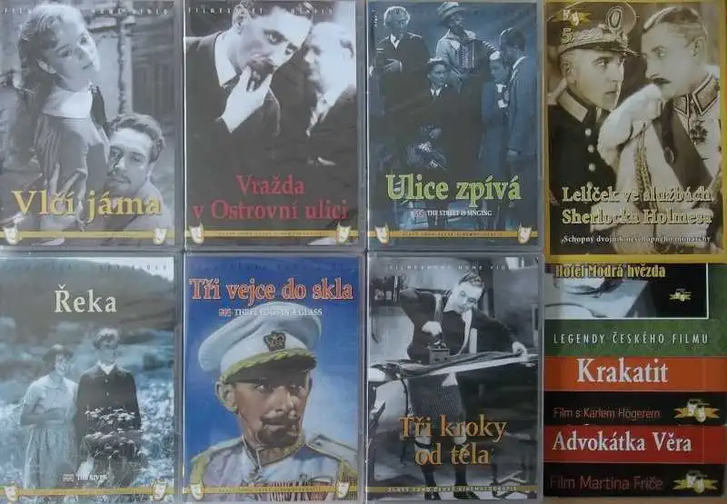 Kolekce starý český film 15. - 6DVD Plast + 4DVD zdarma 