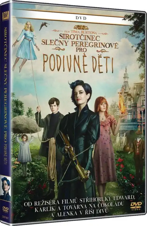 Sirotčinec slečny Peregrinové pro podivné děti - DVD plast