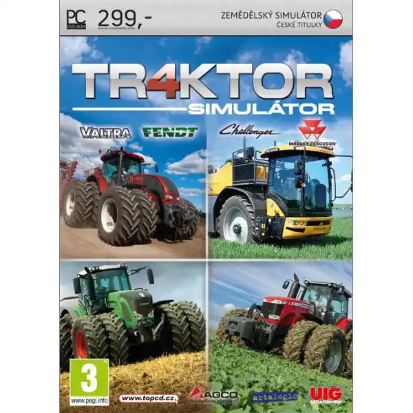 PC hra - Tr4ktor simulátor