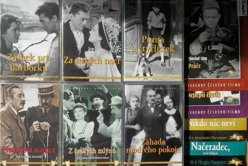 Kolekce starý český film 9. 6DVD plast + 4DVD dárek 