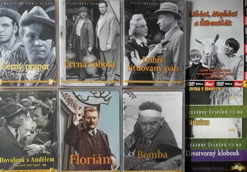 Kolekce starý český film 17. - 6DVD plast + 4DVD dárek