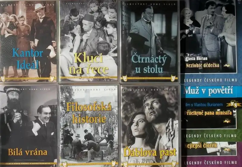 Kolekce starý český film 18. - 6DVD plast + 4DVD dárek