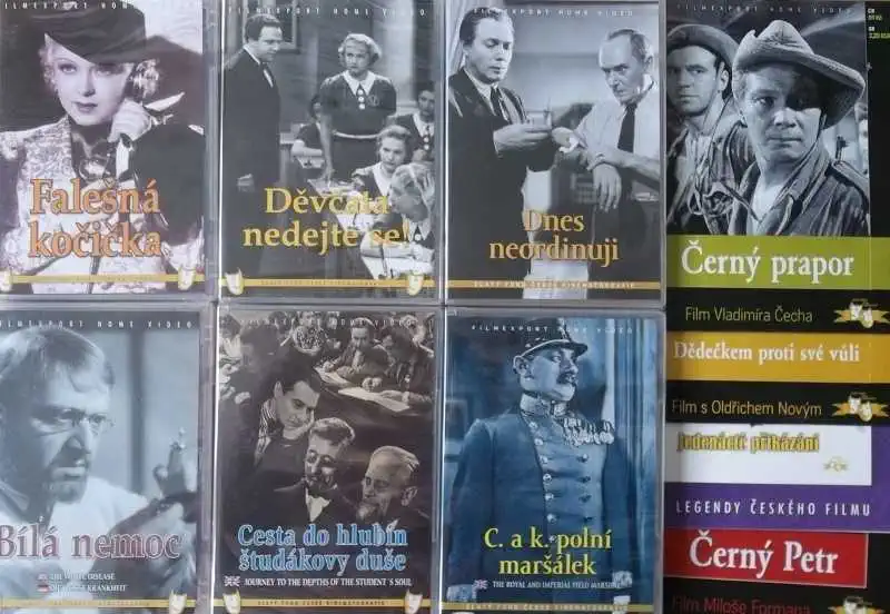 Kolekce starý český film 20. - 6DVD plast + 4DVD dárek