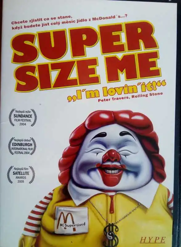 Super size me (původní znění, CZ titulky) DVD slim