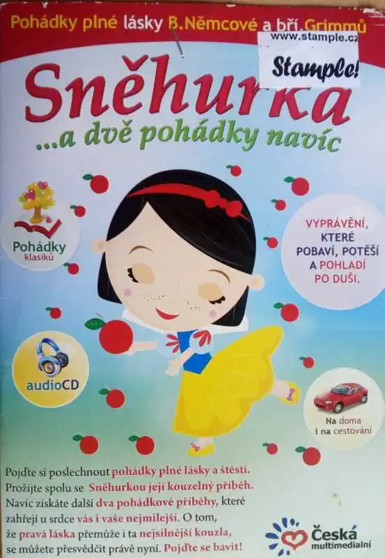 Sněhurka ... a dvě pohádky CD pošetka 