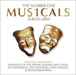 The number one musicals album CD (bazarové zboží)