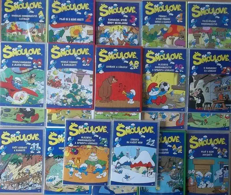 Kolekce Šmoulové (kompletní) - 22 DVD