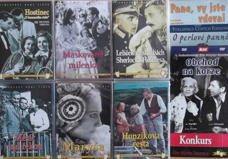 Kolekce starý český film 24. 6DVD plast + 4DVD dárek