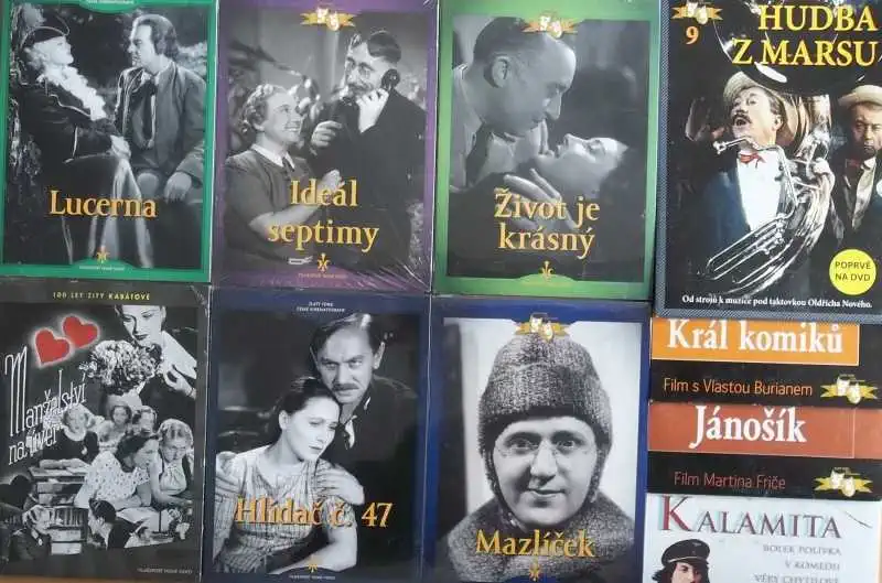 Kolekce starý český film 22. - 6DVD + 4DVD dárek