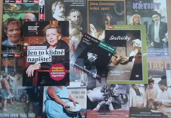 kolekce Jiřina Jirásková ( 1x kniha+10 DVD )