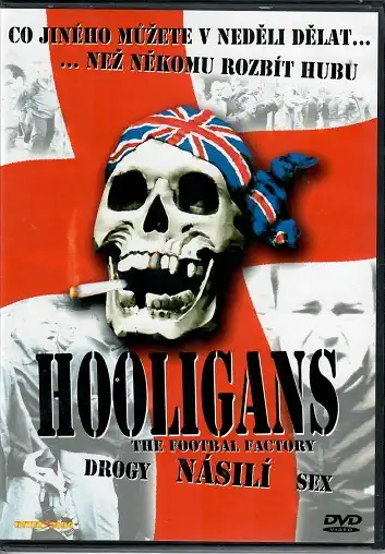 Hooligans - the footbal factory - slim DVD - bazarové zboží