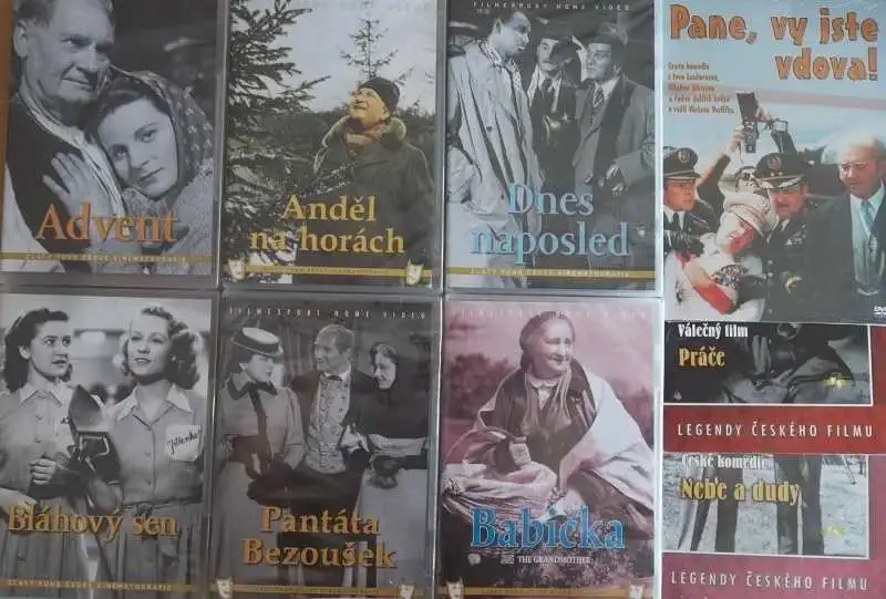 Kolekce starý český film 30. - 6DVD PLAST + 3DVD dárek